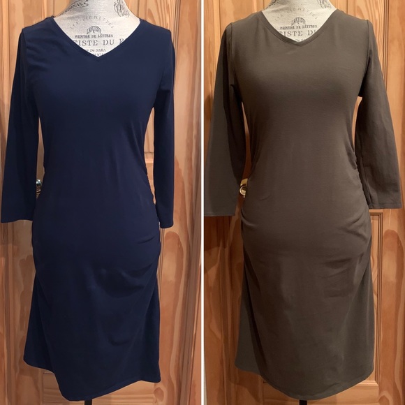 Liz Lange Dresses & Skirts - Bundle of Two Liz Lange Maternity Dresses